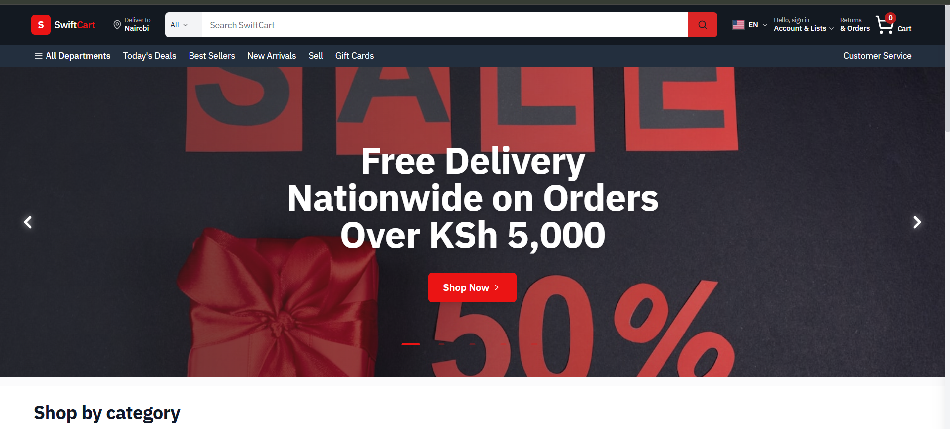 SwiftCart | High-Uptime E-Commerce Platform
